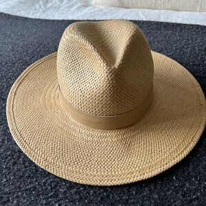 Janessa Leone Simone straw hat